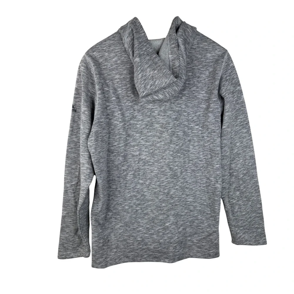 Adidas Men's Crossup Pullover Hoodie size Medium Heather Gray‎
